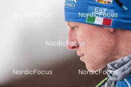 18.02.2023, Oberhof, Germany (GER): Lukas Hofer (ITA) - IBU World Championships Biathlon, relay men, Oberhof (GER). www.nordicfocus.com. © Manzoni/NordicFocus. Every downloaded picture is fee-liable.