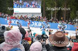 18.02.2023, Oberhof, Germany (GER): Rene Zahkna (EST) - IBU World Championships Biathlon, relay men, Oberhof (GER). www.nordicfocus.com. © Reichert/NordicFocus. Every downloaded picture is fee-liable.