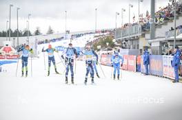 18.02.2023, Oberhof, Germany (GER): Olli Hiidensalo (FIN), Tero Seppala (FIN) - IBU World Championships Biathlon, relay men, Oberhof (GER). www.nordicfocus.com. © Reichert/NordicFocus. Every downloaded picture is fee-liable.