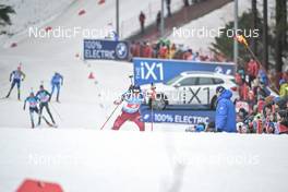 18.02.2023, Oberhof, Germany (GER): David Komatz (AUT) - IBU World Championships Biathlon, relay men, Oberhof (GER). www.nordicfocus.com. © Reichert/NordicFocus. Every downloaded picture is fee-liable.