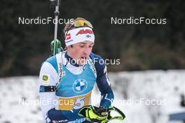 18.02.2023, Oberhof, Germany (GER): Tero Seppala (FIN) - IBU World Championships Biathlon, relay men, Oberhof (GER). www.nordicfocus.com. © Manzoni/NordicFocus. Every downloaded picture is fee-liable.
