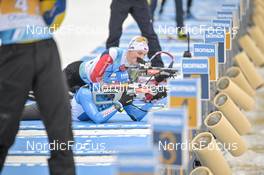 18.02.2023, Oberhof, Germany (GER): Lukas Hofer (ITA) - IBU World Championships Biathlon, relay men, Oberhof (GER). www.nordicfocus.com. © Reichert/NordicFocus. Every downloaded picture is fee-liable.