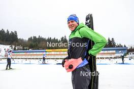 18.02.2023, Oberhof, Germany (GER): Lukas Hofer (ITA) - IBU World Championships Biathlon, relay men, Oberhof (GER). www.nordicfocus.com. © Manzoni/NordicFocus. Every downloaded picture is fee-liable.