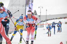 18.02.2023, Oberhof, Germany (GER): Christian Gow (CAN) - IBU World Championships Biathlon, relay men, Oberhof (GER). www.nordicfocus.com. © Reichert/NordicFocus. Every downloaded picture is fee-liable.
