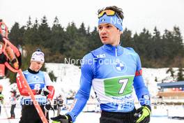 18.02.2023, Oberhof, Germany (GER): Tommaso Giacomel (ITA) - IBU World Championships Biathlon, relay men, Oberhof (GER). www.nordicfocus.com. © Manzoni/NordicFocus. Every downloaded picture is fee-liable.