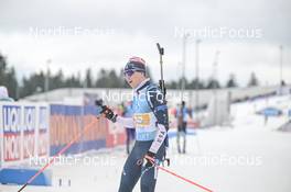 18.02.2023, Oberhof, Germany (GER): Maxime Germain (USA) - IBU World Championships Biathlon, relay men, Oberhof (GER). www.nordicfocus.com. © Reichert/NordicFocus. Every downloaded picture is fee-liable.