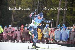 18.02.2023, Oberhof, Germany (GER): Tarjei Boe (NOR) - IBU World Championships Biathlon, relay men, Oberhof (GER). www.nordicfocus.com. © Reichert/NordicFocus. Every downloaded picture is fee-liable.