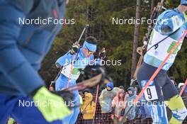 18.02.2023, Oberhof, Germany (GER): Tommaso Giacomel (ITA) - IBU World Championships Biathlon, relay men, Oberhof (GER). www.nordicfocus.com. © Reichert/NordicFocus. Every downloaded picture is fee-liable.
