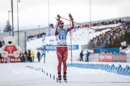 18.02.2023, Oberhof, Germany (GER): Serafin Wiestner (SUI) - IBU World Championships Biathlon, relay men, Oberhof (GER). www.nordicfocus.com. © Manzoni/NordicFocus. Every downloaded picture is fee-liable.
