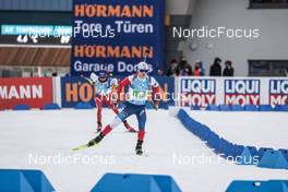 18.02.2023, Oberhof, Germany (GER): Tomas Mikyska (CZE) - IBU World Championships Biathlon, relay men, Oberhof (GER). www.nordicfocus.com. © Manzoni/NordicFocus. Every downloaded picture is fee-liable.
