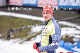 18.02.2023, Oberhof, Germany (GER): Benedikt Doll (GER) - IBU World Championships Biathlon, relay men, Oberhof (GER). www.nordicfocus.com. © Manzoni/NordicFocus. Every downloaded picture is fee-liable.