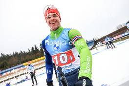18.02.2023, Oberhof, Germany (GER): Alex Cisar (SLO) - IBU World Championships Biathlon, relay men, Oberhof (GER). www.nordicfocus.com. © Manzoni/NordicFocus. Every downloaded picture is fee-liable.
