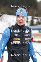 18.02.2023, Oberhof, Germany (GER): Didier Bionaz (ITA) - IBU World Championships Biathlon, relay men, Oberhof (GER). www.nordicfocus.com. © Manzoni/NordicFocus. Every downloaded picture is fee-liable.