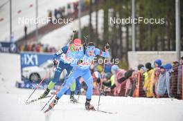 18.02.2023, Oberhof, Germany (GER): Didier Bionaz (ITA) - IBU World Championships Biathlon, relay men, Oberhof (GER). www.nordicfocus.com. © Reichert/NordicFocus. Every downloaded picture is fee-liable.