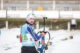 18.02.2023, Oberhof, Germany (GER): Fabien Claude (FRA) - IBU World Championships Biathlon, relay men, Oberhof (GER). www.nordicfocus.com. © Manzoni/NordicFocus. Every downloaded picture is fee-liable.