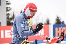 18.02.2023, Oberhof, Germany (GER): Roman Rees (GER) - IBU World Championships Biathlon, relay men, Oberhof (GER). www.nordicfocus.com. © Manzoni/NordicFocus. Every downloaded picture is fee-liable.