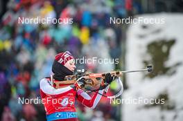 18.02.2023, Oberhof, Germany (GER): Amy Baserga (SUI) - IBU World Championships Biathlon, relay women, Oberhof (GER). www.nordicfocus.com. © Reichert/NordicFocus. Every downloaded picture is fee-liable.