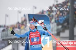 18.02.2023, Oberhof, Germany (GER): Lisa Vittozzi (ITA) - IBU World Championships Biathlon, relay women, Oberhof (GER). www.nordicfocus.com. © Manzoni/NordicFocus. Every downloaded picture is fee-liable.