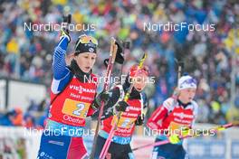 18.02.2023, Oberhof, Germany (GER): Chloe Chevalier (FRA) - IBU World Championships Biathlon, relay women, Oberhof (GER). www.nordicfocus.com. © Reichert/NordicFocus. Every downloaded picture is fee-liable.