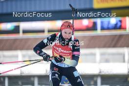 18.02.2023, Oberhof, Germany (GER): Sophia Schneider (GER) - IBU World Championships Biathlon, relay women, Oberhof (GER). www.nordicfocus.com. © Manzoni/NordicFocus. Every downloaded picture is fee-liable.