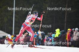 18.02.2023, Oberhof, Germany (GER): Aita Gasparin (SUI) - IBU World Championships Biathlon, relay women, Oberhof (GER). www.nordicfocus.com. © Reichert/NordicFocus. Every downloaded picture is fee-liable.