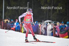 18.02.2023, Oberhof, Germany (GER): Aita Gasparin (SUI) - IBU World Championships Biathlon, relay women, Oberhof (GER). www.nordicfocus.com. © Reichert/NordicFocus. Every downloaded picture is fee-liable.