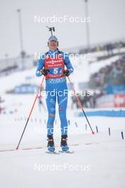 18.02.2023, Oberhof, Germany (GER): Lisa Vittozzi (ITA) - IBU World Championships Biathlon, relay women, Oberhof (GER). www.nordicfocus.com. © Manzoni/NordicFocus. Every downloaded picture is fee-liable.