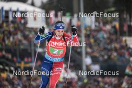 18.02.2023, Oberhof, Germany (GER): Anais Chevalier-Bouchet (FRA) - IBU World Championships Biathlon, relay women, Oberhof (GER). www.nordicfocus.com. © Manzoni/NordicFocus. Every downloaded picture is fee-liable.