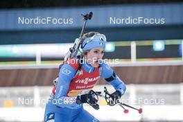 18.02.2023, Oberhof, Germany (GER): Hannah Auchentaller (ITA) - IBU World Championships Biathlon, relay women, Oberhof (GER). www.nordicfocus.com. © Manzoni/NordicFocus. Every downloaded picture is fee-liable.