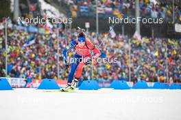 18.02.2023, Oberhof, Germany (GER): Lou Jeanmonnot (FRA) - IBU World Championships Biathlon, relay women, Oberhof (GER). www.nordicfocus.com. © Reichert/NordicFocus. Every downloaded picture is fee-liable.