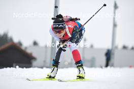 18.02.2023, Oberhof, Germany (GER): Fuyuko Tachizaki (JPN) - IBU World Championships Biathlon, relay women, Oberhof (GER). www.nordicfocus.com. © Reichert/NordicFocus. Every downloaded picture is fee-liable.