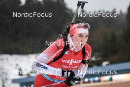 18.02.2023, Oberhof, Germany (GER): Benita Peiffer (CAN) - IBU World Championships Biathlon, relay women, Oberhof (GER). www.nordicfocus.com. © Manzoni/NordicFocus. Every downloaded picture is fee-liable.