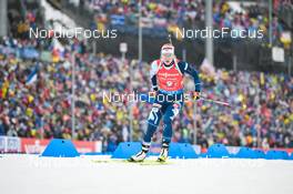 18.02.2023, Oberhof, Germany (GER): Suvi Minkkinen (FIN) - IBU World Championships Biathlon, relay women, Oberhof (GER). www.nordicfocus.com. © Reichert/NordicFocus. Every downloaded picture is fee-liable.