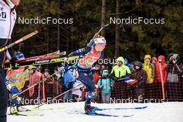18.02.2023, Oberhof, Germany (GER): Ingrid Landmark Tandrevold (NOR) - IBU World Championships Biathlon, relay women, Oberhof (GER). www.nordicfocus.com. © Manzoni/NordicFocus. Every downloaded picture is fee-liable.