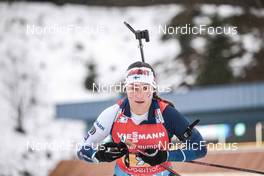18.02.2023, Oberhof, Germany (GER): Nastassia Kinnunen (FIN) - IBU World Championships Biathlon, relay women, Oberhof (GER). www.nordicfocus.com. © Manzoni/NordicFocus. Every downloaded picture is fee-liable.