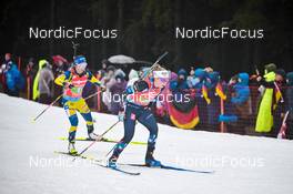 18.02.2023, Oberhof, Germany (GER): Ingrid Landmark Tandrevold (NOR) - IBU World Championships Biathlon, relay women, Oberhof (GER). www.nordicfocus.com. © Reichert/NordicFocus. Every downloaded picture is fee-liable.