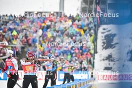 18.02.2023, Oberhof, Germany (GER): Elisa Gasparin (SUI) - IBU World Championships Biathlon, relay women, Oberhof (GER). www.nordicfocus.com. © Reichert/NordicFocus. Every downloaded picture is fee-liable.