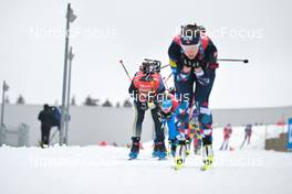 18.02.2023, Oberhof, Germany (GER): Vanessa Voigt (GER) - IBU World Championships Biathlon, relay women, Oberhof (GER). www.nordicfocus.com. © Reichert/NordicFocus. Every downloaded picture is fee-liable.