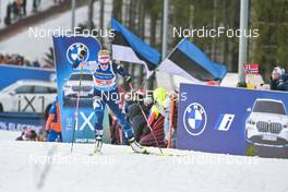 16.02.2023, Oberhof, Germany (GER): Suvi Minkkinen (FIN) - IBU World Championships Biathlon, single mixed relay, Oberhof (GER). www.nordicfocus.com. © Reichert/NordicFocus. Every downloaded picture is fee-liable.