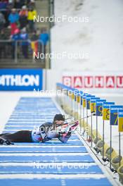 16.02.2023, Oberhof, Germany (GER): Alina Stremous (MDA) - IBU World Championships Biathlon, single mixed relay, Oberhof (GER). www.nordicfocus.com. © Reichert/NordicFocus. Every downloaded picture is fee-liable.