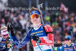 16.02.2023, Oberhof, Germany (GER): Lou Jeanmonnot (FRA) - IBU World Championships Biathlon, single mixed relay, Oberhof (GER). www.nordicfocus.com. © Manzoni/NordicFocus. Every downloaded picture is fee-liable.