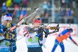 16.02.2023, Oberhof, Germany (GER): Paul Schommer (USA) - IBU World Championships Biathlon, single mixed relay, Oberhof (GER). www.nordicfocus.com. © Reichert/NordicFocus. Every downloaded picture is fee-liable.