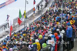 16.02.2023, Oberhof, Germany (GER): Fabien Claude (FRA) - IBU World Championships Biathlon, single mixed relay, Oberhof (GER). www.nordicfocus.com. © Reichert/NordicFocus. Every downloaded picture is fee-liable.