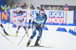 16.02.2023, Oberhof, Germany (GER): Olli Hiidensalo (FIN) - IBU World Championships Biathlon, single mixed relay, Oberhof (GER). www.nordicfocus.com. © Reichert/NordicFocus. Every downloaded picture is fee-liable.