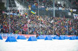 16.02.2023, Oberhof, Germany (GER): Event Feature: Public of the race - IBU World Championships Biathlon, single mixed relay, Oberhof (GER). www.nordicfocus.com. © Reichert/NordicFocus. Every downloaded picture is fee-liable.