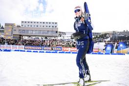 16.02.2023, Oberhof, Germany (GER): Suvi Minkkinen (FIN) - IBU World Championships Biathlon, single mixed relay, Oberhof (GER). www.nordicfocus.com. © Manzoni/NordicFocus. Every downloaded picture is fee-liable.