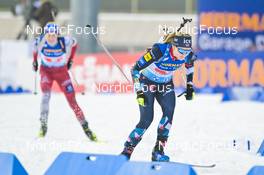 16.02.2023, Oberhof, Germany (GER): Marte Olsbu Roeiseland (NOR) - IBU World Championships Biathlon, single mixed relay, Oberhof (GER). www.nordicfocus.com. © Reichert/NordicFocus. Every downloaded picture is fee-liable.