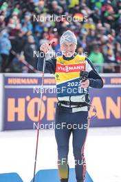 16.02.2023, Oberhof, Germany (GER): Sven Fischer (GER) - IBU World Championships Biathlon, single mixed relay, Oberhof (GER). www.nordicfocus.com. © Manzoni/NordicFocus. Every downloaded picture is fee-liable.