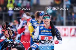 16.02.2023, Oberhof, Germany (GER): Fuyuko Tachizaki (JPN) - IBU World Championships Biathlon, single mixed relay, Oberhof (GER). www.nordicfocus.com. © Manzoni/NordicFocus. Every downloaded picture is fee-liable.