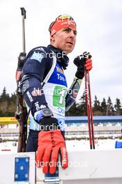 16.02.2023, Oberhof, Germany (GER): Philipp Nawrath (GER) - IBU World Championships Biathlon, single mixed relay, Oberhof (GER). www.nordicfocus.com. © Manzoni/NordicFocus. Every downloaded picture is fee-liable.